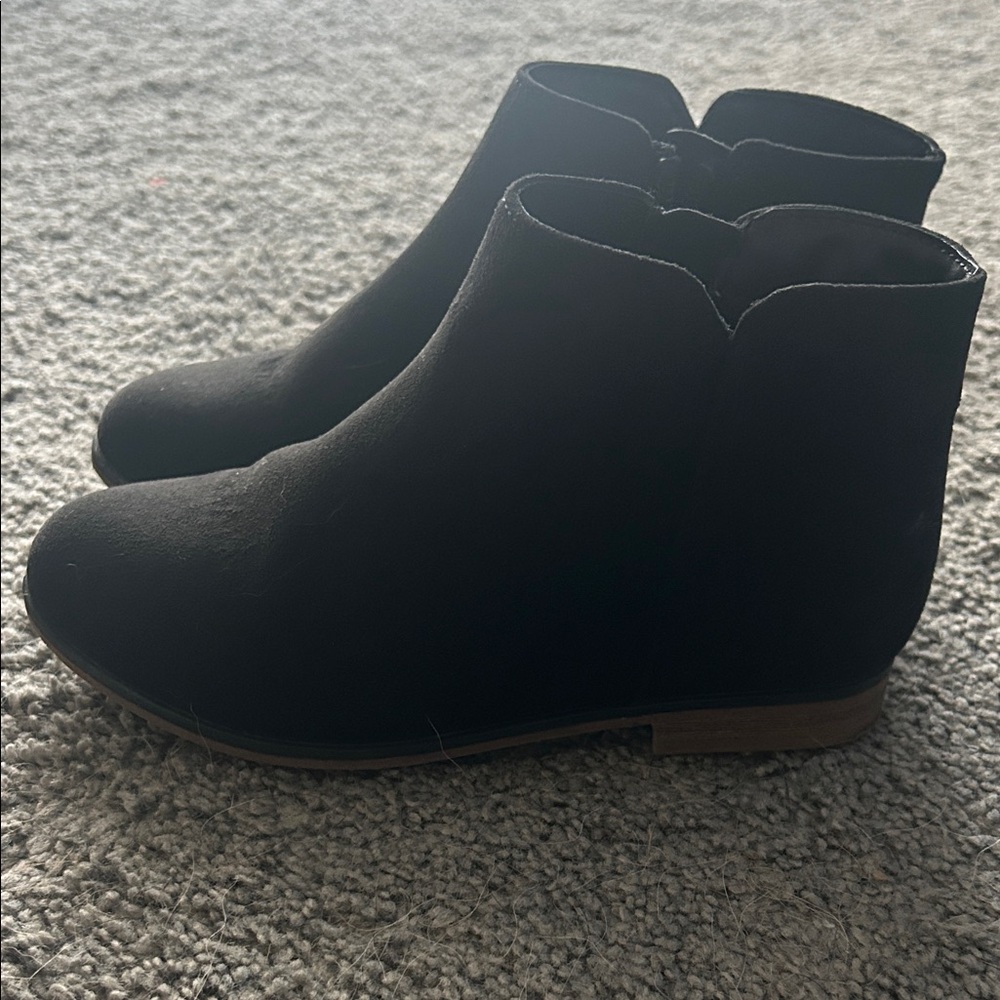 Black Kids Ankle Boots